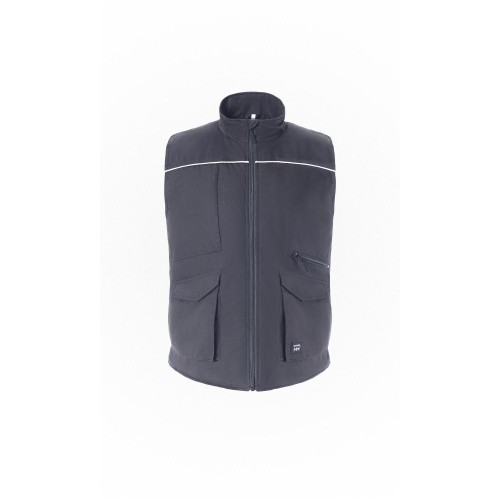 Γιλέκο εργασίας Αντιανεμικό για πολλαπλές χρήσεις Annecy Γκρι