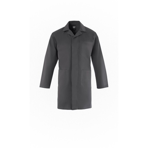 Ρόμπα εργασίας που κλείνει μπροστά με τρουκ Classic Robe Axon Γκρι