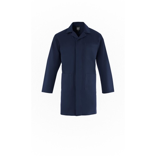 Ρόμπα εργασίας που κλείνει μπροστά με τρουκ Classic Robe Axon Μπλε