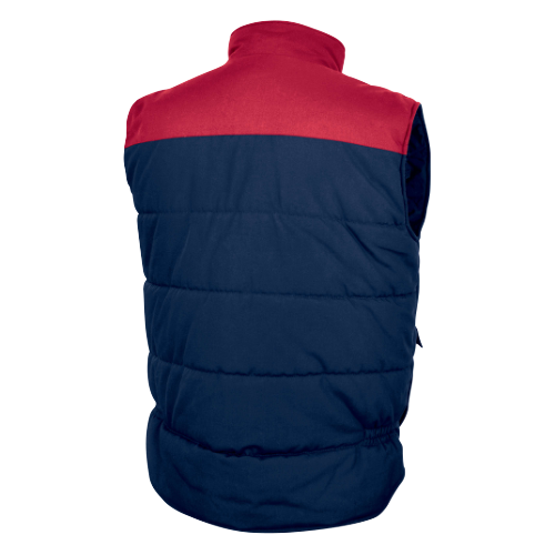 Γιλέκo Αμάνικο  Εργασίας ψύχoυς Sierra2 Delta Plus Μπλε-Κόκκινο