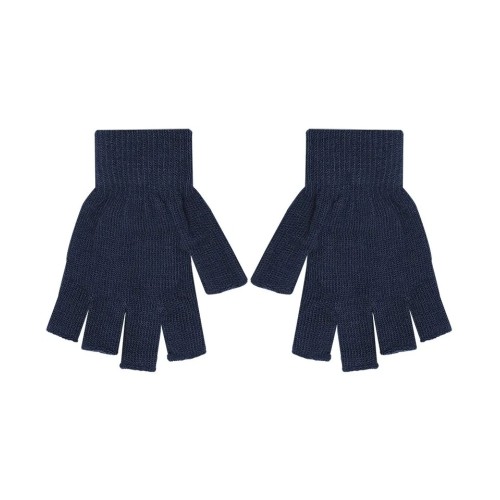 Γυναικεία γάντια Ελαστικά πλεκτά με Κομμένα Δάχτυλα Stamion Μπλέ