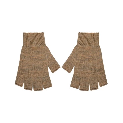 Γυναικεία γάντια Ελαστικά πλεκτά με Κομμένα Δάχτυλα Stamion Μπέζ
