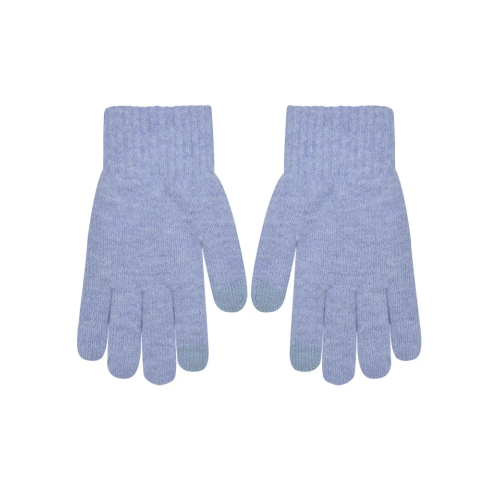 Γάντια γυναικεία Ελαστικά με πολύ μαλακή υφή και screen touch Γαλάζιο