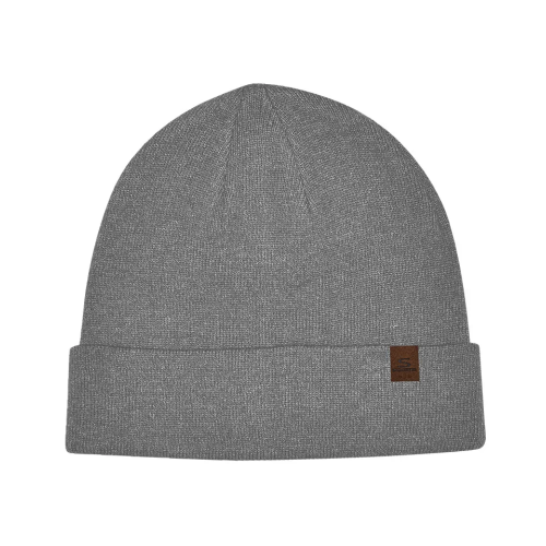 Ανδρικό σκουφί με μαλακή ύφανση με 48% βισκόζη Γκρι