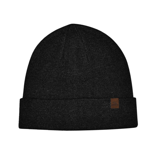Ανδρικό σκουφί με μαλακή ύφανση με 48% βισκόζη Μαύρο