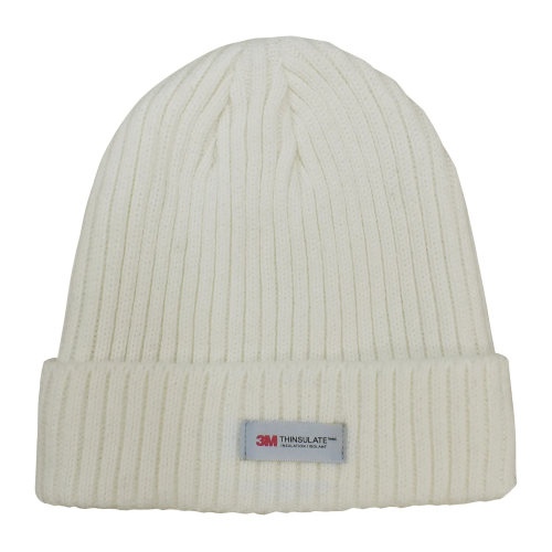 Σκουφί ενηλίκων μονόχρωμο Thinsulate με επένδυση fleece Stamion Εκρού