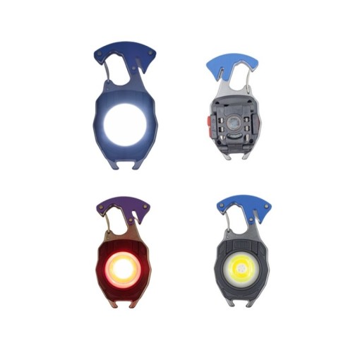 Πολυλειτουργικός Μίνι Φακός Μπρελόκ με Επαναφόρτιση και Ενσωματωμένο Ηλεκτρικό Αναπτήρα