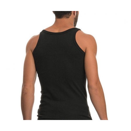 2 ΤΜΧ Ανδρική Κλασική Φανέλα Αμάνικη Onurel  Μαύρο