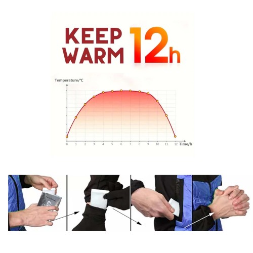 Πανάκια θερμότητας χεριών φιλικά προς το περιβάλλον Alpin 2τμχ