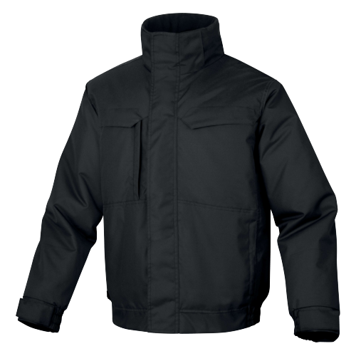 Μπουφάν Εργασίας με Αποσπώμενη Κουκούλα Northwood3 Delta Plus Μαύρο
