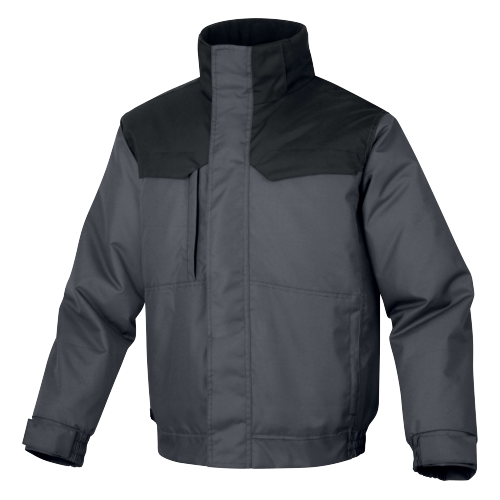 Μπουφάν Εργασίας με Αποσπώμενη Κουκούλα Northwood3 Delta Plus Γκρι-Μαύρο