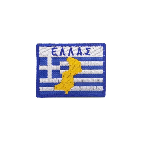 Σημαία μπράτσου Ελλάς Έβρος με velcro