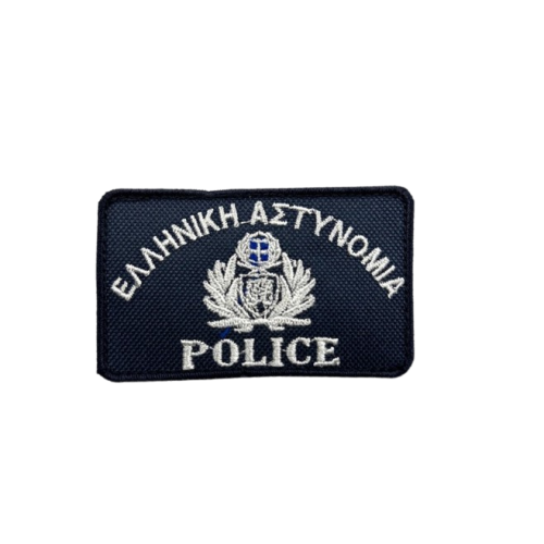 Σήμα Εθνόσημο Police με velcro Μπλέ