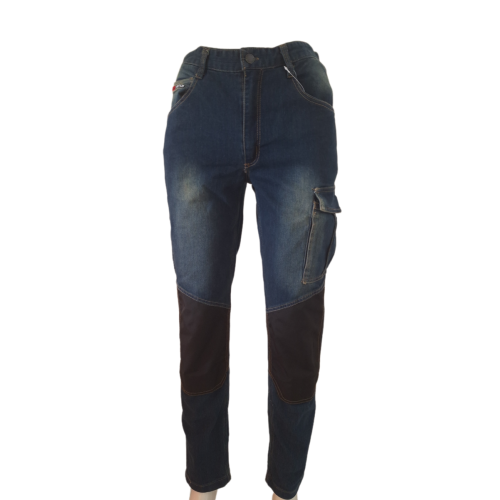 Παντελόνι Εργασίας Python stretch με ενισχύση Ergo τζiv Μπλε