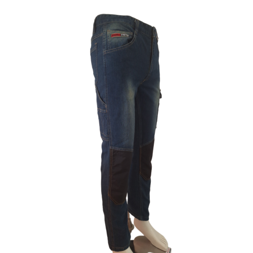 Παντελόνι Εργασίας Python stretch με ενισχύση Ergo τζiv Μπλε