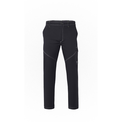 Παντελόνι Ελαστικό εργασίας Atlas Axon Μαύρο