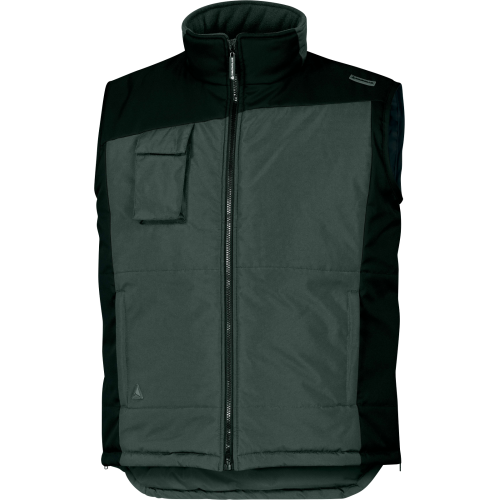 Γιλέκo Αμάνικο Εργασίας ψύχoυς Fidji2 Delta Plus Μαύρο-Γκρι